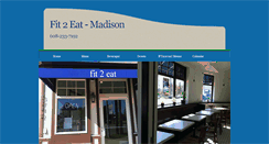 Desktop Screenshot of fit2eatmadison.com